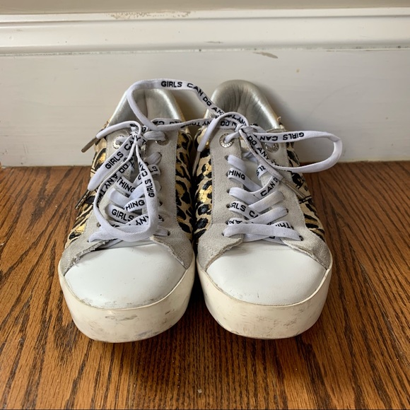 Zadig & Voltaire leopard print sneakers - Picture 2 of 4